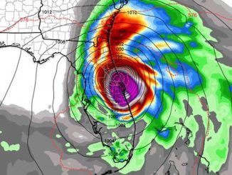Euro Model shows potential landfall in Indian River and Brevard Counties.