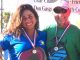 Karen Tola Pallon and Richard van Syl took the silver in the Port Charlotte Hospice Cup.