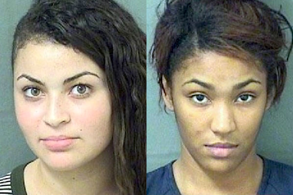 Three women were arrested after breaking into Giorgio's NY Pizzaria and Computer Connection in Vero Beach.
