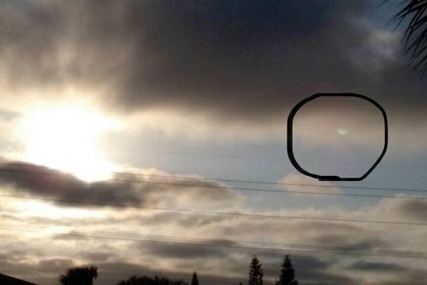 Fourth UFO reported in Sebastian, Florida.