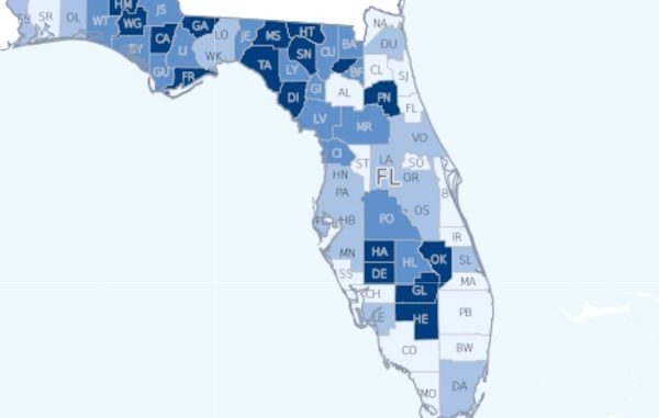 Percentage of driving deaths involving alcohol is 36 percent in Indian River County.