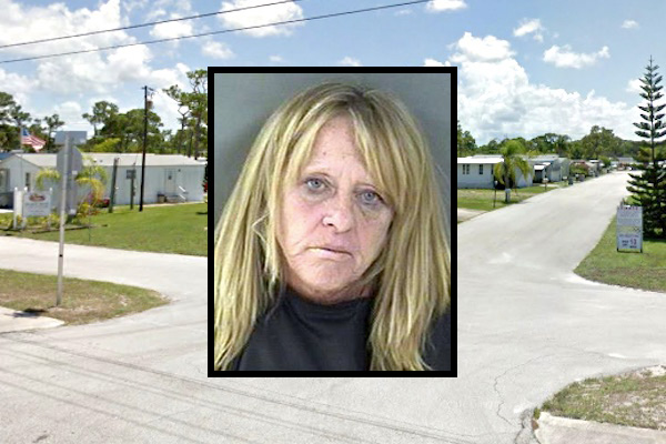 Police find crack cocaine on woman while trying to hide a crack pipe.