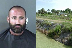 Man tries to steal fishing rods and a speargun from a home in Vero Beach.