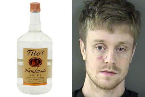 Sebastian man steals bottle of Vodka from Winn-Dixie.