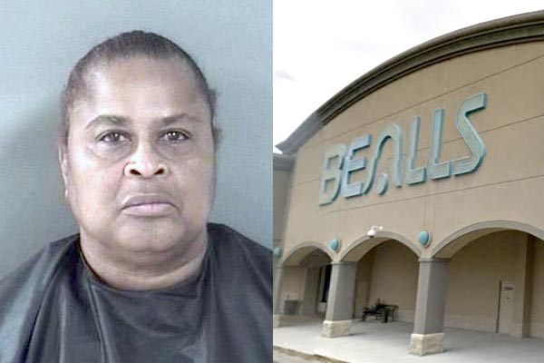 Woman chases security officer with pepper spray before she was arrested for shoplifting in Vero Beach.