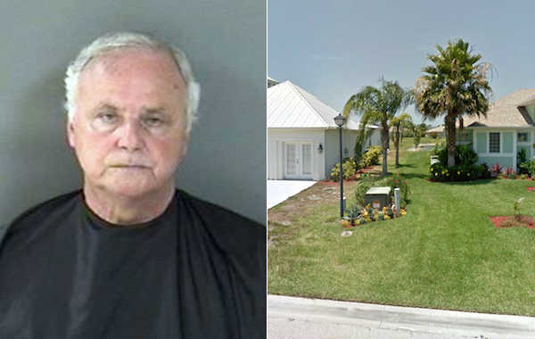 Man calls police after neighbor spits on him in Vero Beach.