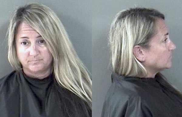 A woman who told police she works as a Paralegal was arrested Tuesday in Vero Beach.