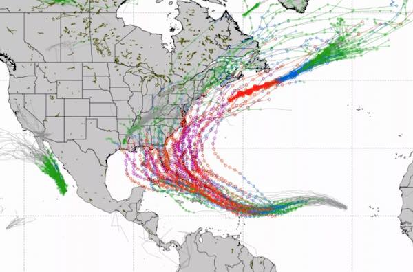 The latest Hurricane Irma spaghetti models puts Sebastian and Vero Beach in its path.