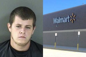 Sebastian Walmart calls police about Micco man stealing fishing lures and returning them for refund.