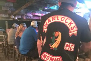 Motorcycle colors and vests are now banned at several establishments in Sebastian.