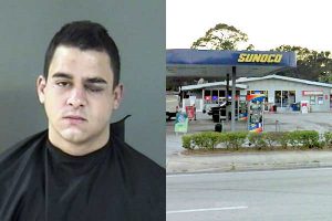 A man who was walking around with a black eye in Vero Beach denies being in a fight.