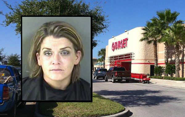 A Vero Beach woman, who was just arrested last week on child abuse charges, said she stole makeup from Target for her daughter.