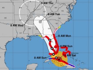The latest track shows Hurricane Irma shifting to the west.