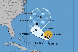 Sebastian and Vero Beach unlikely to get anything from Hurricane Jose as it moves farther out into the Atlantic.