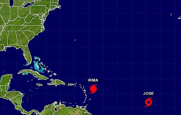 While Hurricane Irma churns in the Atlantic, residents in Sebastian and Vero Beach are carefully watching Tropical Storm Jose.