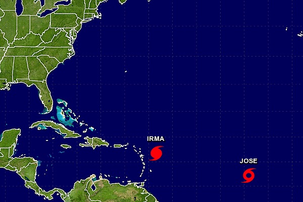 While Hurricane Irma churns in the Atlantic, residents in Sebastian and Vero Beach are carefully watching Tropical Storm Jose.