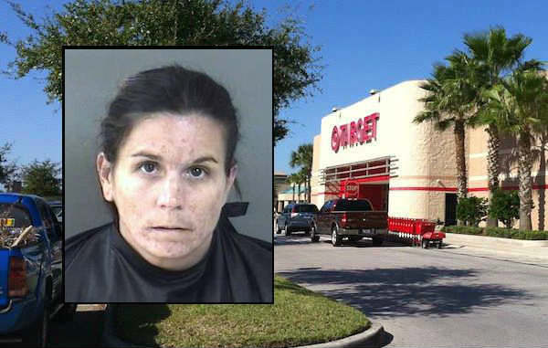The Target store in Vero Beach called the Indian River County Sheriff's Office after a woman steals birthday presents for her son.