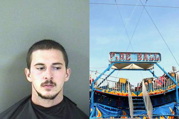 Man arrested at Harvest Festival in Vero Beach after offering alcohol to a teenage girl.