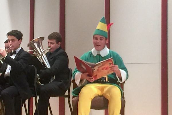 Elf at SRHS.