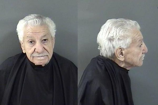 A 92-year-old man from Sebastian was charged with battery after touching a patient inappropriately.