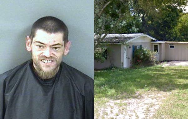 Vero Beach man seen stomping on a roof of someone's home.