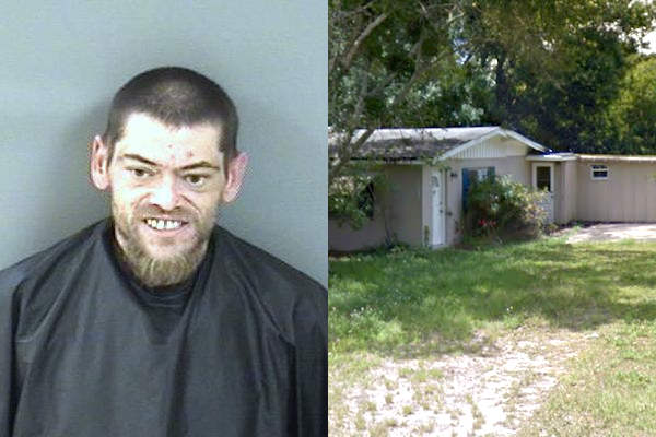 Vero Beach man seen stomping on a roof of someone's home.
