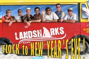 The Landsharks band will be performing this year for New Year's Eve at the Heritage Center in Vero Beach.
