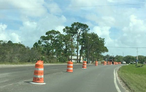 Indian River County still working on CR-512 in Sebastian.