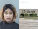 A Dillard's sales person was caught stealing at its Vero Beach store.