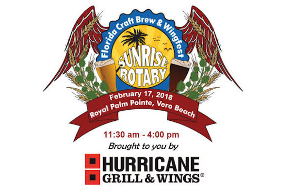 7th Annual Craft Brew and Wingfest for 2018 in Vero Beach.