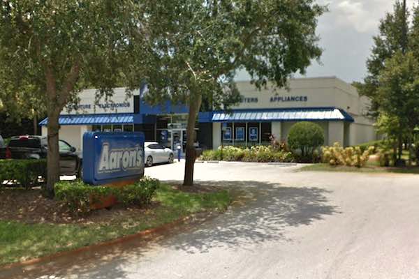 Boy steals parent's vehicle at the Aaron's store in Vero Beach.
