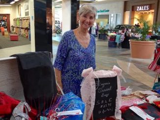 Pictured is vendor Judy Roberts.