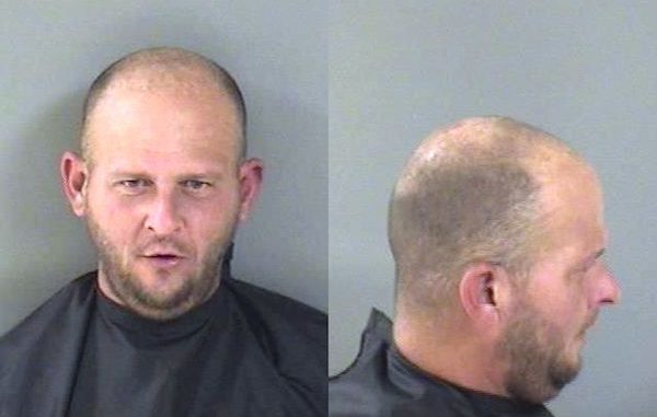 34-year-old Benjamin Elias Daum was sitting on the lot smoking and drinking from a beer can.