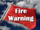 A Red Flag warning has been issued for Sebastian, Fellsmere, Vero Beach, and other areas of Indian River County.