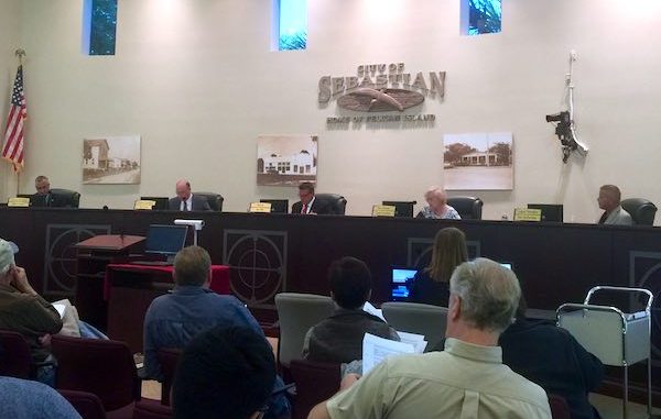 Sebastian City Council unanimously approves first step for the annexation of 182 acres Wednesday.