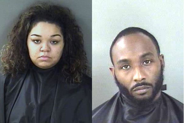 Alisha Markell Neil and Corderro Dante East were arrested at the Best Western in Sebastian and charged with drug trafficking.
