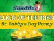 Luck of the Irish Party for St. Patrick's Day at Captain Hiram's Sandbar.