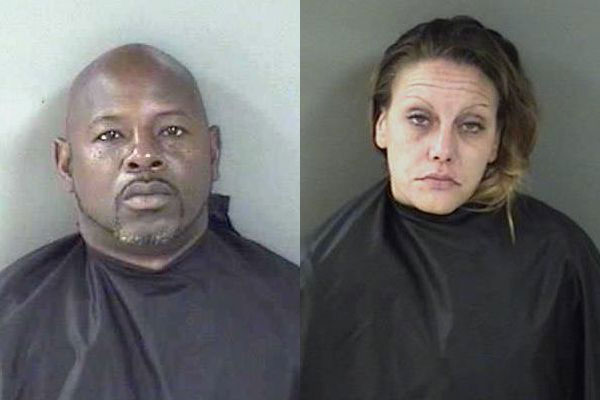 Darryl Christopher Ross and Samantha Jo Moore arrested on multiple drug charges in Vero Beach.