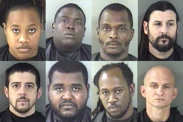VICE nets 15 arrests and search warrant in Vero Beach.