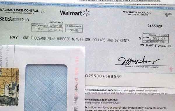 Beware of the secret shopper scam from Walmart.