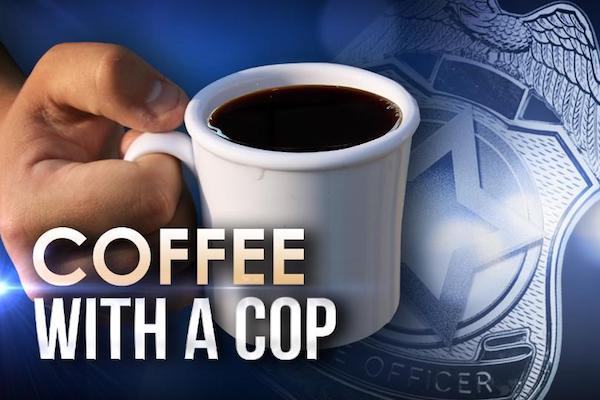 Coffee With a Cop in Sebastian, Florida.