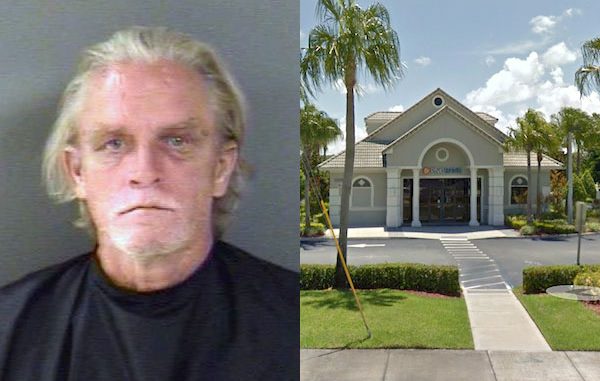 Man arrested for using someone else's driver's license at PNC Bank in Sebastian, Florida.