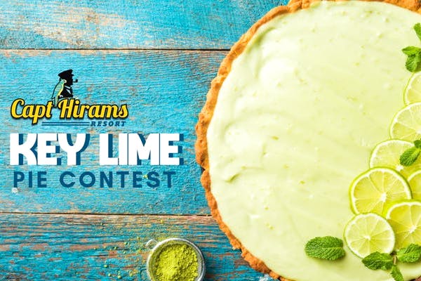 National Key Lime Pie Day Contest at Blackfins Riverfront Grill in Sebastian, Florida.