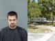 Man arrested at KOA Campground for loitering in Sebastian, Florida.