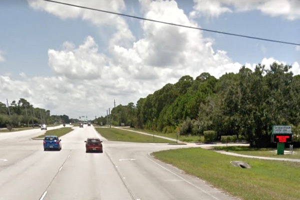 Police investigate fatal traffic accident in Sebastian, Florida.