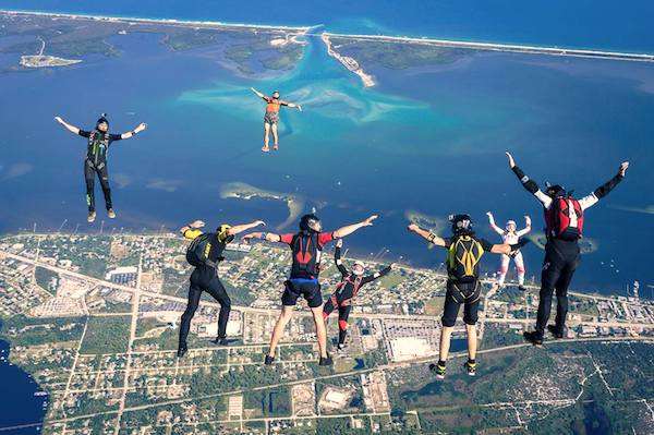 USPA National Parachuting Championships hosted at Skydive Sebastian in Florida.