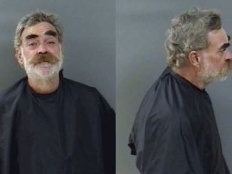 One man was arrested after chugging a bottle of vodka in front of police in Vero Beach, Florida.