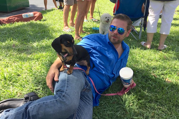 4th Annual Running Of The Wieners in Sebastian, Florida.