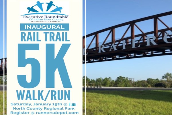 Executive Roundtable of Indian River County Hosts 5K over pedestrian bridge.