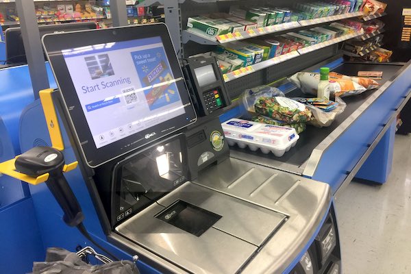 Stealing from Walmart self-checkout is a criminal charge that will remain on your record for life.